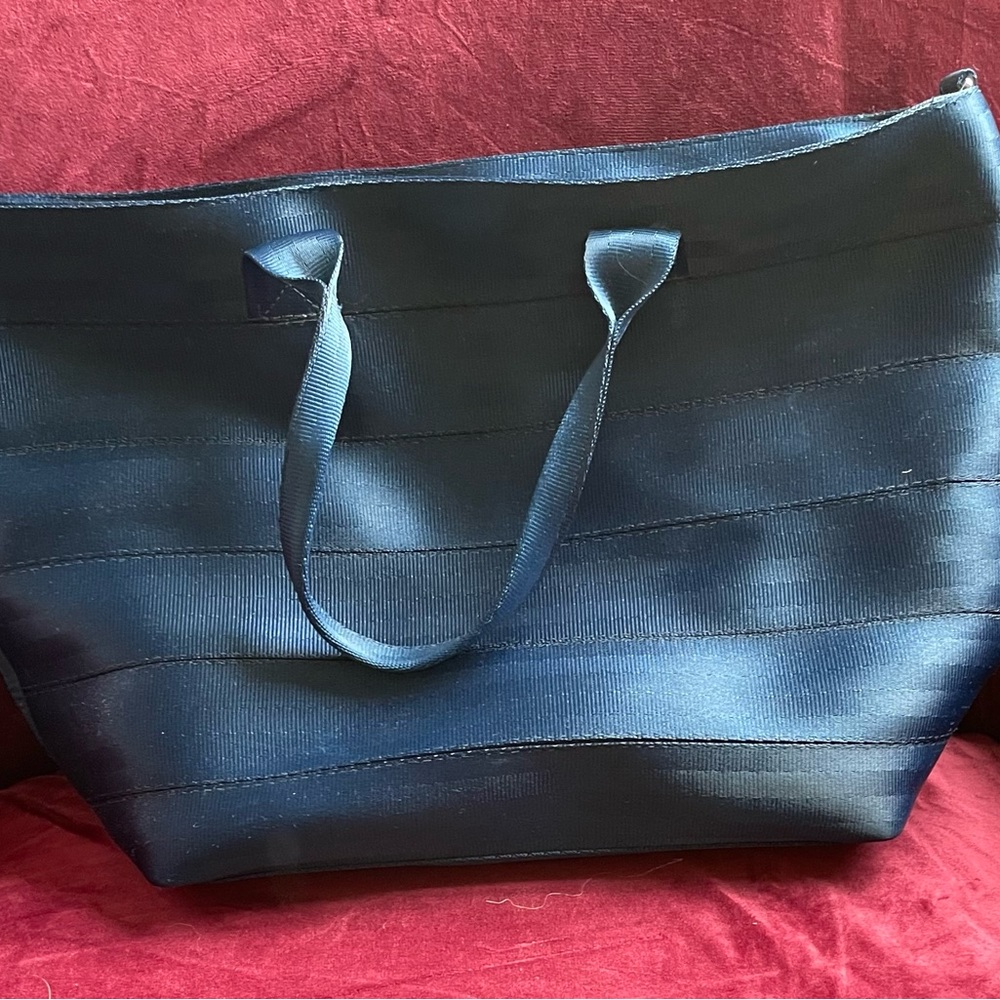 Elegant Navy Blue Tote Bag